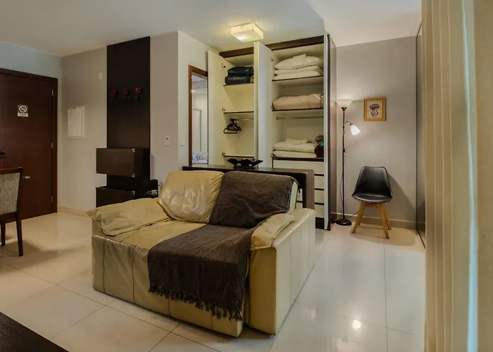 The Sun Resort - Super Apartamento de 2 quartos - 1 suíte e 1 reversível